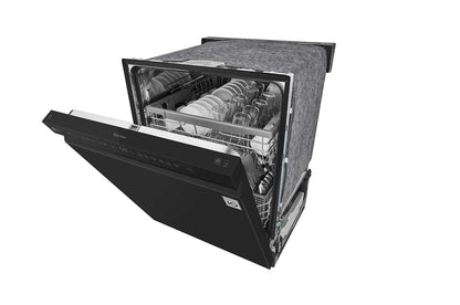 Lg LDF5545BB Front Control Dishwasher with QuadWash™ and EasyRack™ Plus