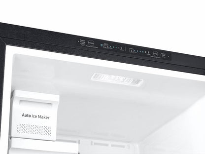Samsung RT18M6215SG 18 cu. ft. Top Freezer Refrigerator with FlexZone™ and Ice Maker in Black Stainless Steel