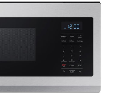 Samsung ME11A7510DS 1.1 cu. ft. Smart SLIM Over-the-Range Microwave with 400 CFM Hood Ventilation, Wi-Fi & Voice Control in Stainless Steel