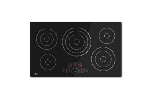 Lg LCE3610SB 36" Electric Cooktop