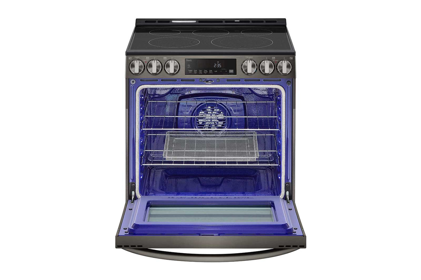 Lg LSEL6333D 6.3 cu ft. Smart Wi-Fi Enabled Fan Convection Electric Slide-in Range with Air Fry & EasyClean®