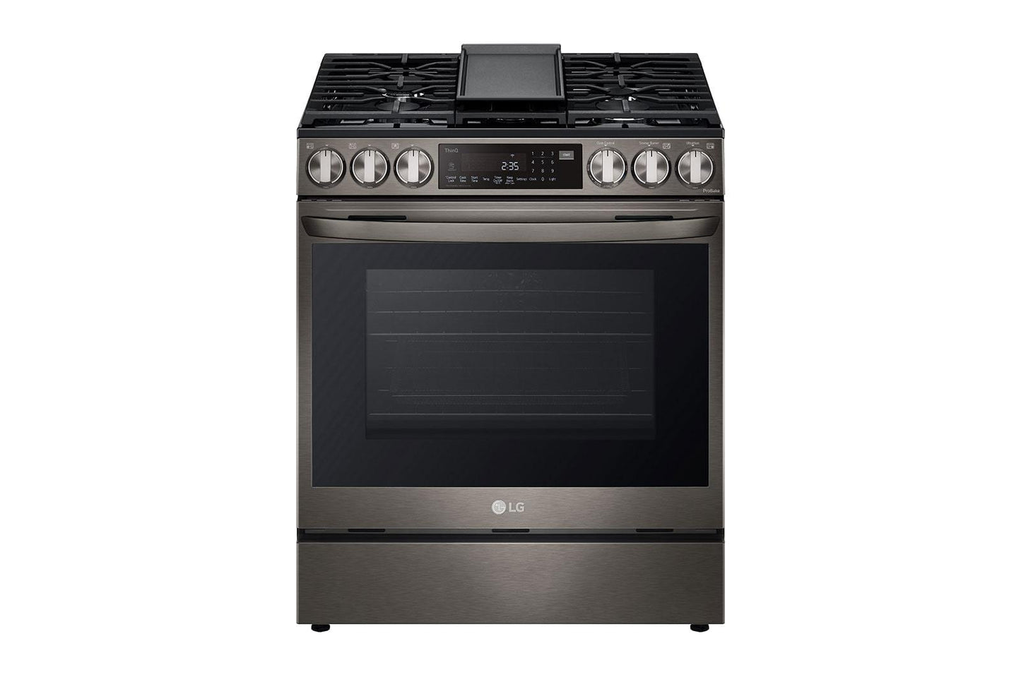 Lg LSGL6335D 6.3 cu ft. Smart Wi-Fi Enabled ProBake Convection® InstaView® Gas Slide-In Range with Air Fry