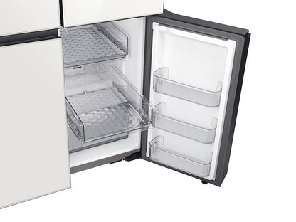 Bespoke 4-Door Flex™ Refrigerator (29 cu. ft.) in White Glass (2021)
