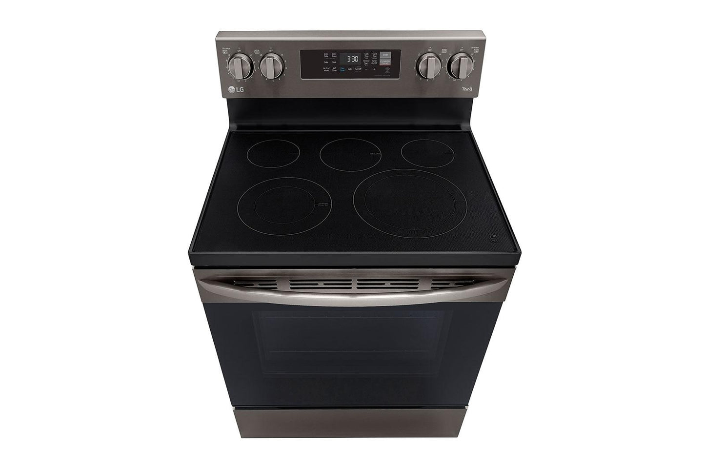 Lg LREL6323D 6.3 cu. ft. Smart Wi-Fi Enabled Fan Convection Electric Range with Air Fry & EasyClean®