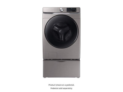 Samsung 4.5 cu. ft. Front Load Washer with Steam in Platinum