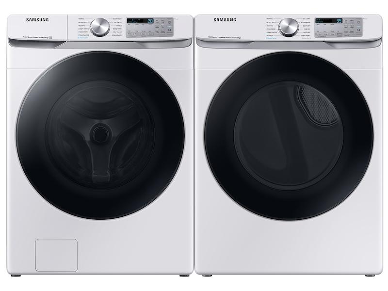 Samsung DVG45B6300W 7.5 cu. ft. Smart Gas Dryer with Steam Sanitize+ in White