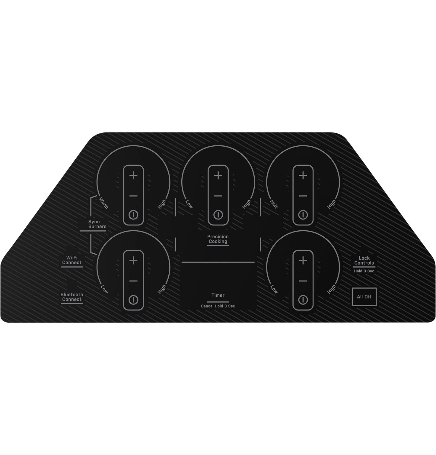 PHP9036DTBB GE Profile™ ENERGY STAR® 36" Built-In Touch Control Induction Cooktop