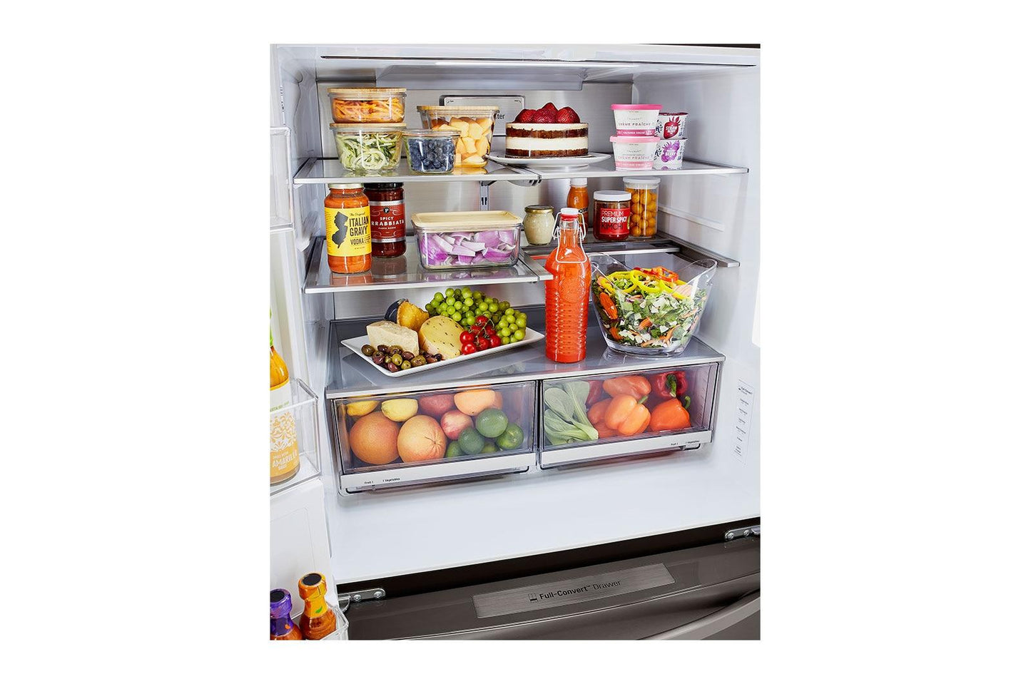 Lg LRMVC2306D 23 cu. ft. Smart InstaView™ Door-in-Door® Counter-Depth Refrigerator with Craft Ice™