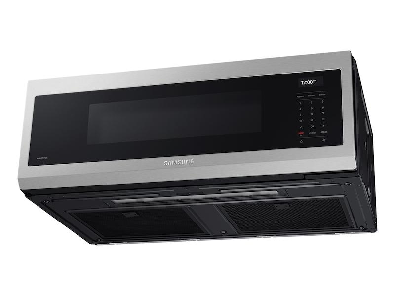Samsung ME11A7710DS 1.1 cu. ft. Smart SLIM Over-the-Range Microwave with 550 CFM Hood Ventilation, Wi-Fi & Voice Control in Stainless Steel