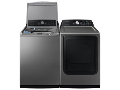 7.4 cu. ft. Electric Dryer with Sensor Dry in Platinum