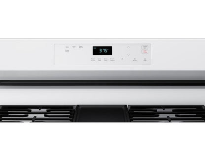 6.0 cu. ft. Smart Freestanding Gas Range with Integrated Griddle in White