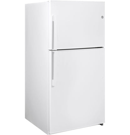 GIE21GTHWW GE® ENERGY STAR® 21.1 Cu. Ft. Top-Freezer Refrigerator