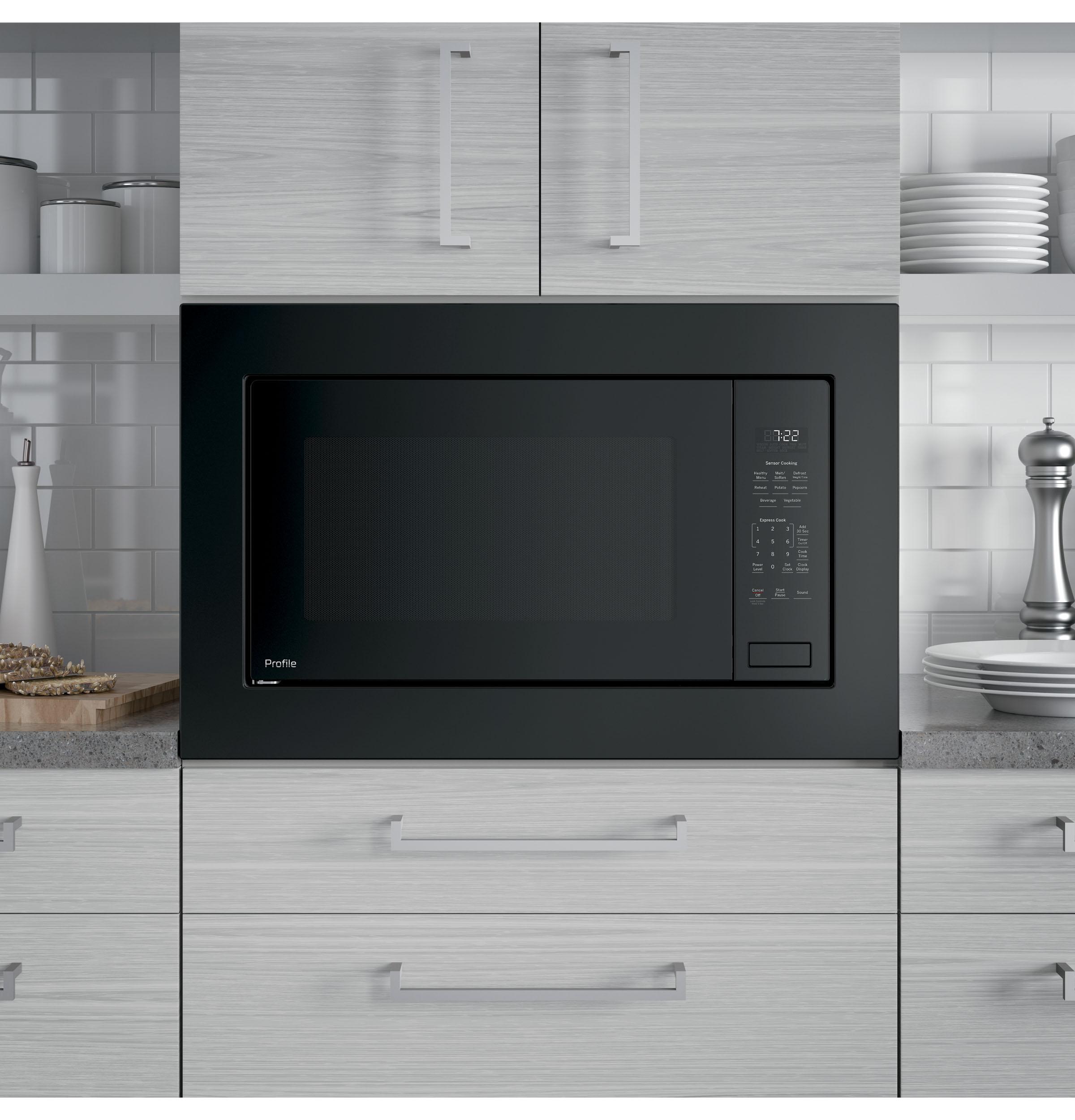 PEB7227DLBB GE Profile™ 2.2 Cu. Ft. Built-In Sensor Microwave Oven