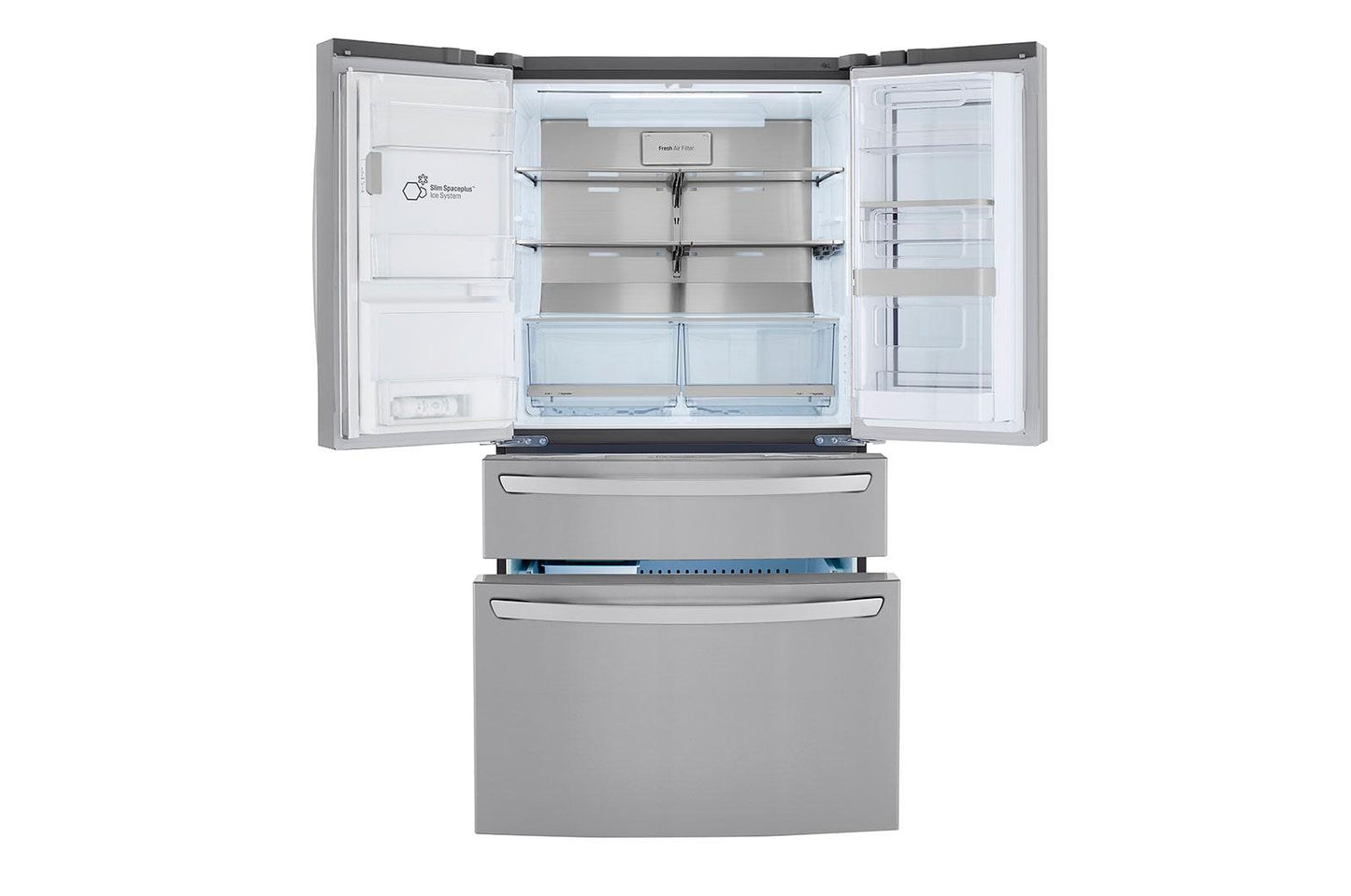 Lg LRMVS3006S 30 cu. ft. Smart InstaView® Door-in-Door® Refrigerator with Craft Ice™