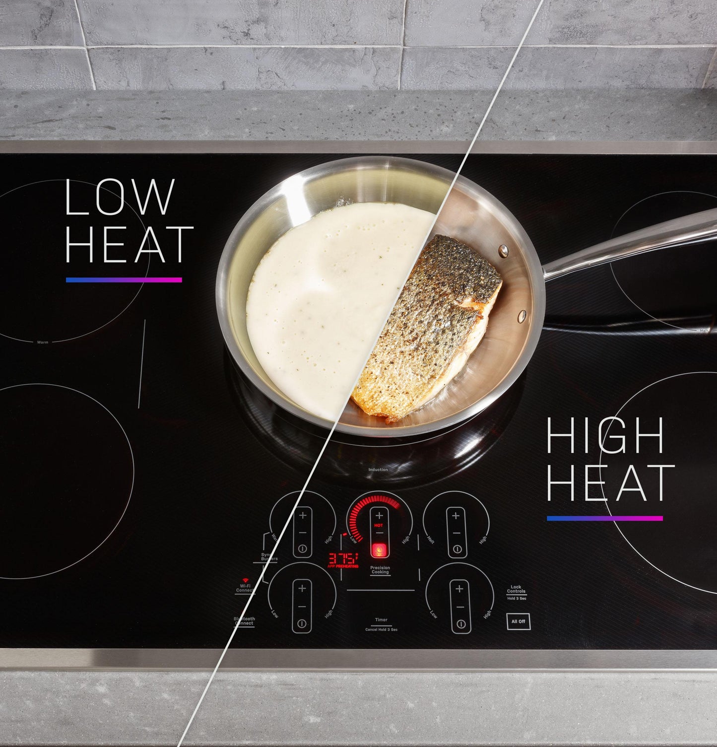 PHP9036STSS GE Profile™ ENERGY STAR® 36" Built-In Touch Control Induction Cooktop