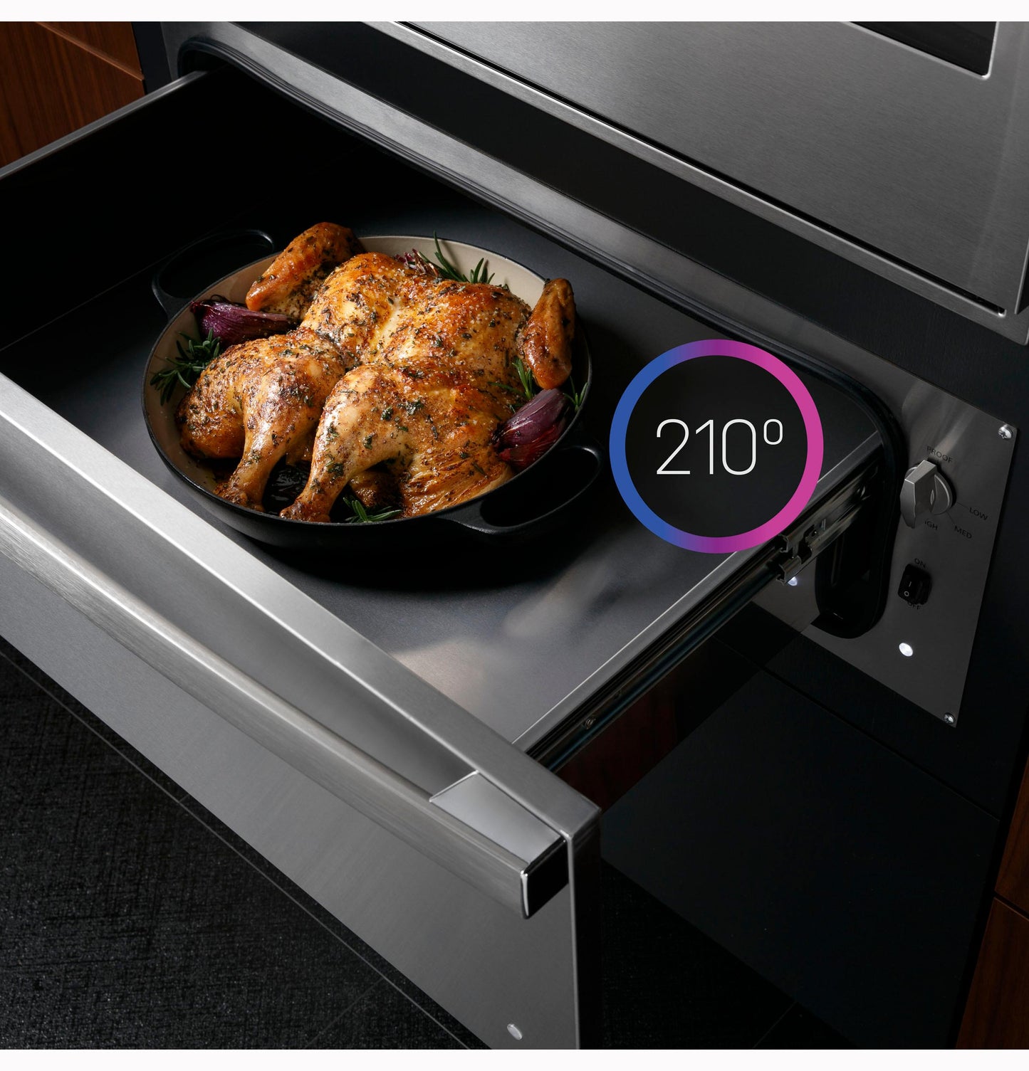 PKW7000SPSS GE Profile™ 27" Warming Drawer