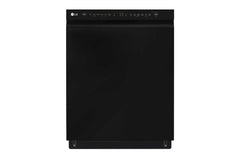 Lg LDFN4542B Front Control Dishwasher with QuadWash™ and 3rd Rack