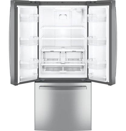 GNE21FYKFS GE® ENERGY STAR® 20.8 Cu. Ft. French-Door Refrigerator
