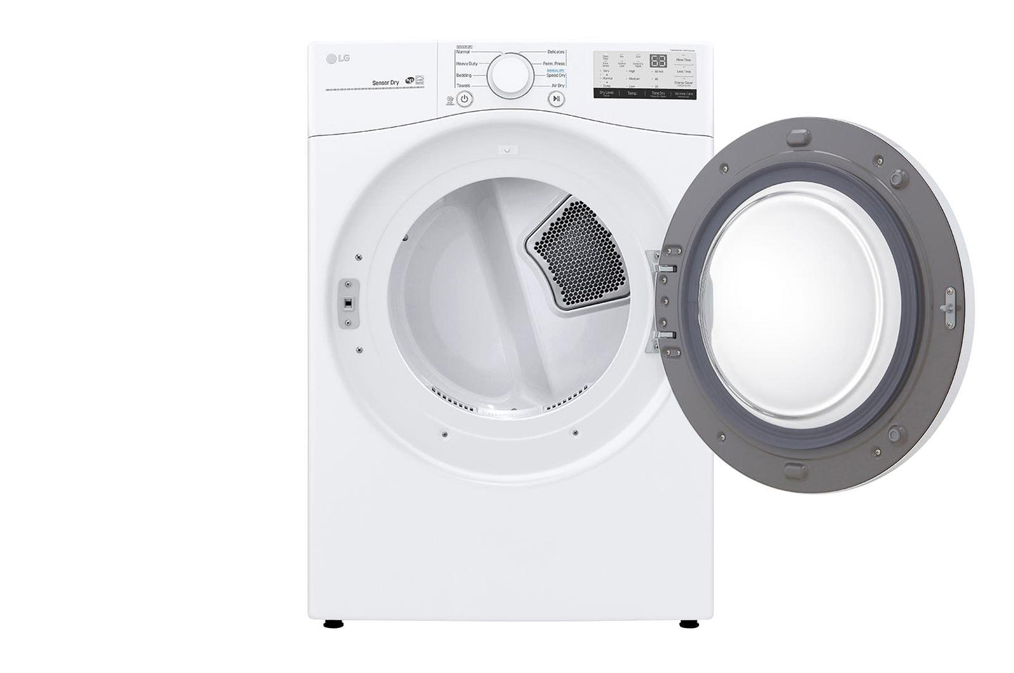 Lg DLE3400W 7.4 cu. ft. Large Capacity Electric Dryer - White