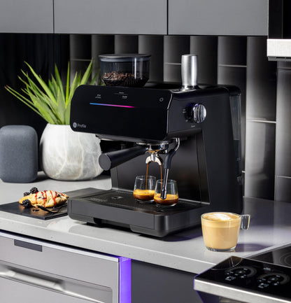 P7CESAS6RBB GE Profile™ Semi Automatic Espresso Machine + Frother