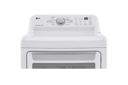 Lg DLE7150W 7.3 cu. ft. Ultra Large Capacity Electric Dryer with Sensor Dry Technology