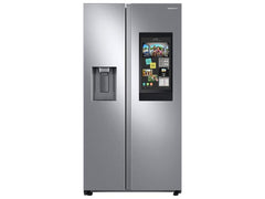 Samsung RS22T5561SR 22 cu. ft. Counter Depth Side-by-Side Refrigerator with Touch Screen Family Hub™ in Stainless Steel