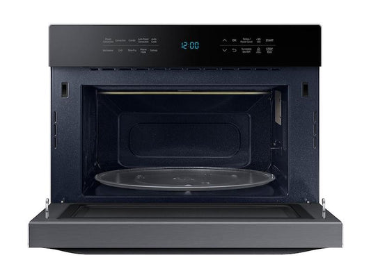 Samsung MC12J8035CT 1.2 cu. ft. PowerGrill Duo™ Countertop Microwave with Power Convection and Built-In Application in Black