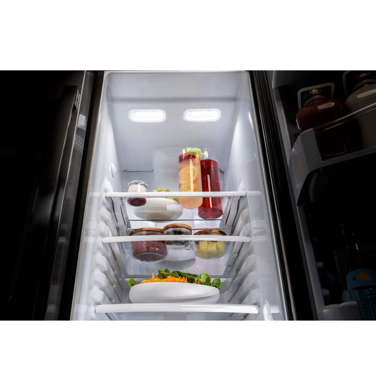 PZS22MYKFS GE Profile™ 21.9 Cu. Ft. Counter-Depth Side-By-Side Refrigerator