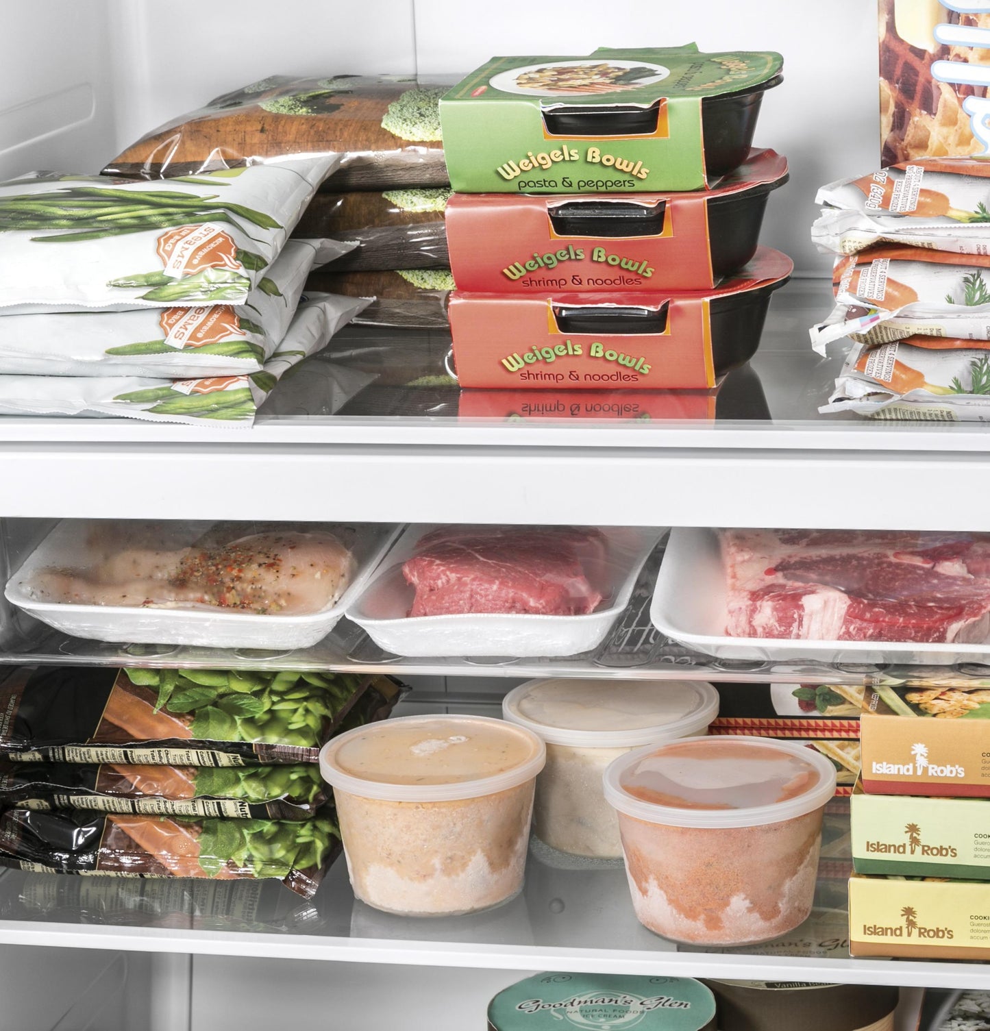 FUF17DLRWW GE® ENERGY STAR® 17.3 Cu. Ft. Frost-Free Garage Ready Upright Freezer