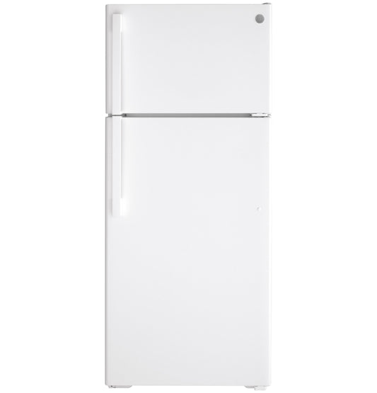 GTE18DTNRWW GE® ENERGY STAR® 17.5 Cu. Ft. Top-Freezer Refrigerator