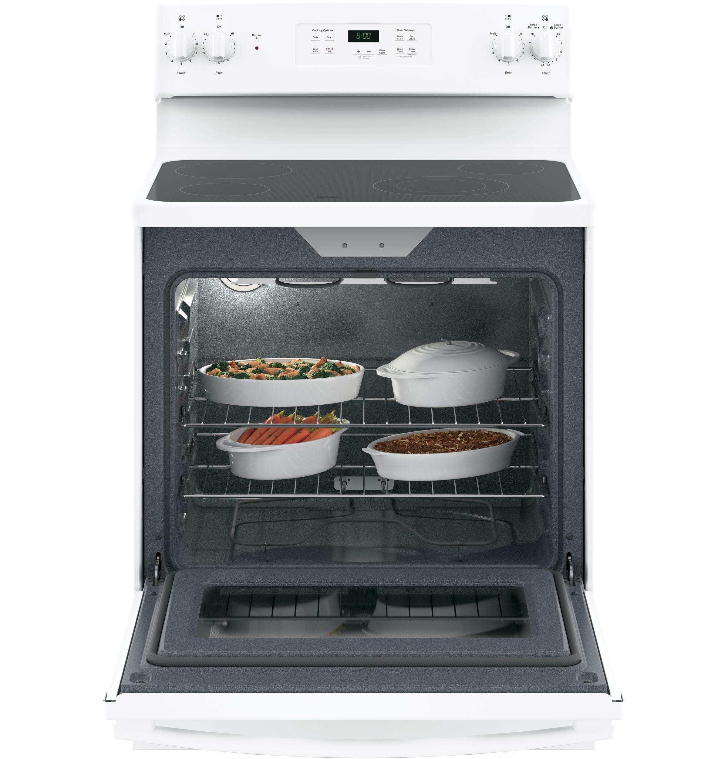 GE® 30" Free-Standing Electric Range