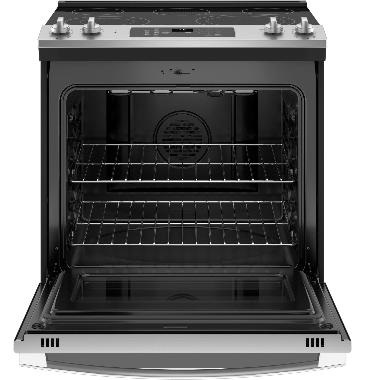 GE® 30" Slide-In Electric Convection Range with No Preheat Air Fry
