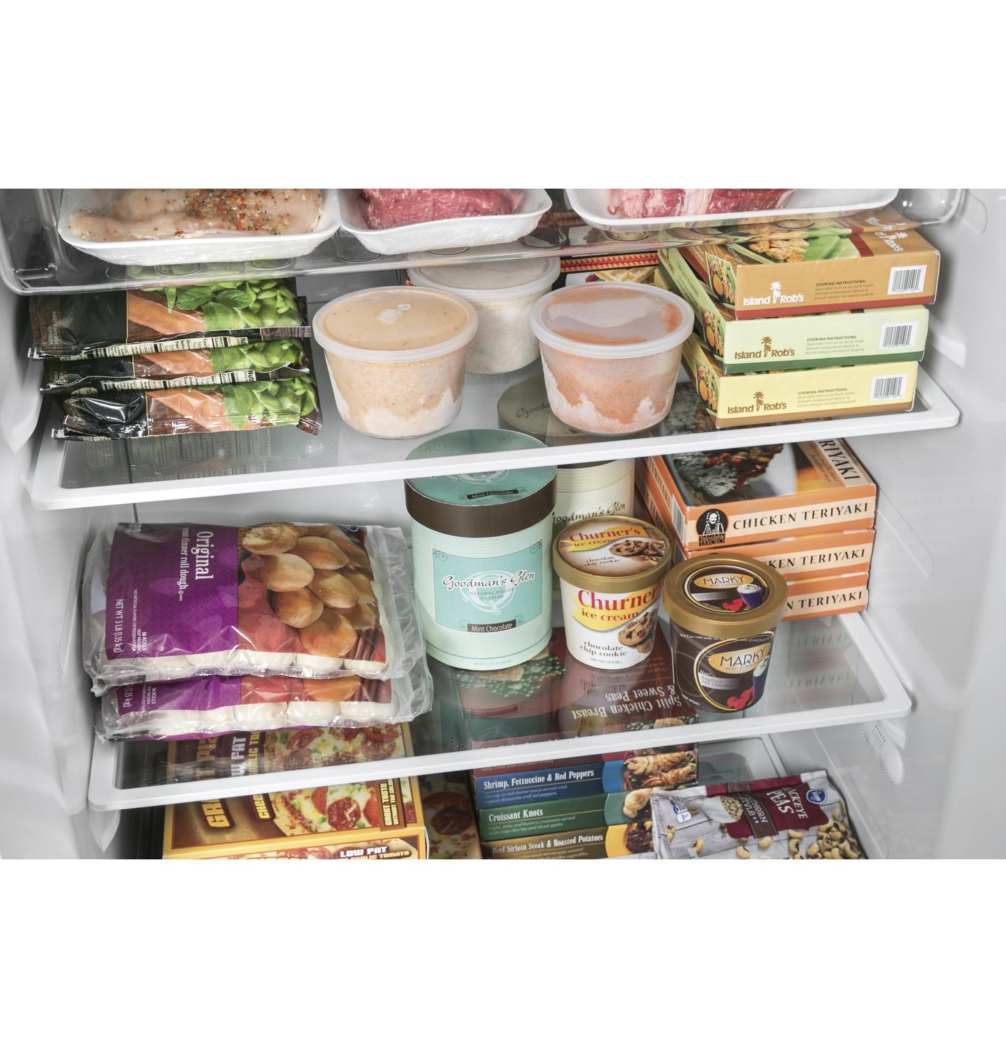 FUF17DLRWW GE® ENERGY STAR® 17.3 Cu. Ft. Frost-Free Garage Ready Upright Freezer