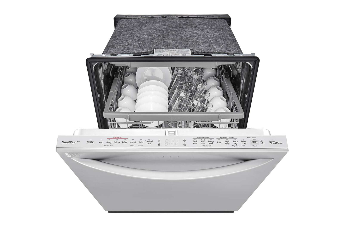 Lg LDTS5552S 24-Inch QuadWash® Top Control Dishwasher - Stainless Steel