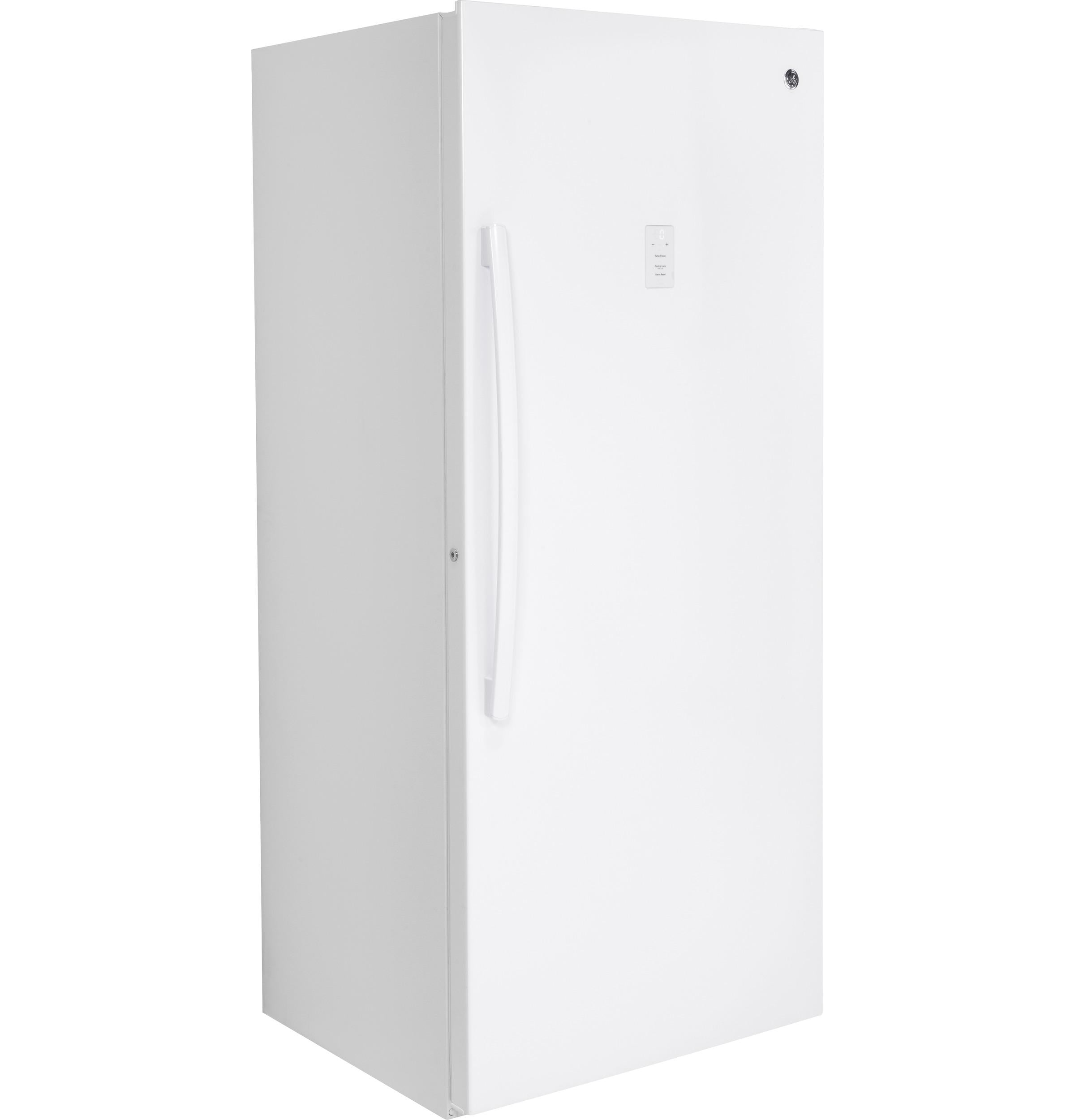 GE® ENERGY STAR® 21.3 Cu. Ft. Frost-Free Garage Ready Upright Freezer