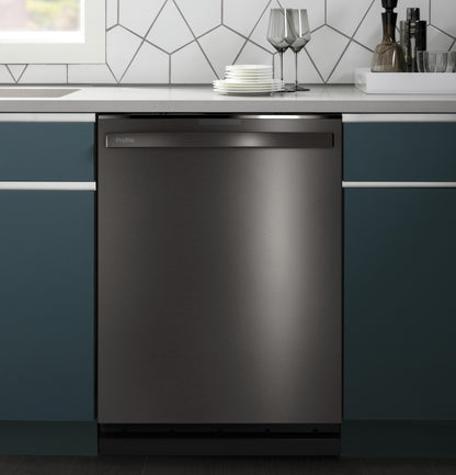 GE Profile™ ENERGY STAR® Top Control with Stainless Steel Interior Dishwasher with Sanitize Cycle & Dry Boost with Fan Assist