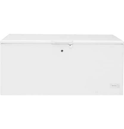 FCM22DLWW GE® ENERGY STAR® 21.7 Cu. Ft. Manual Defrost Chest Freezer