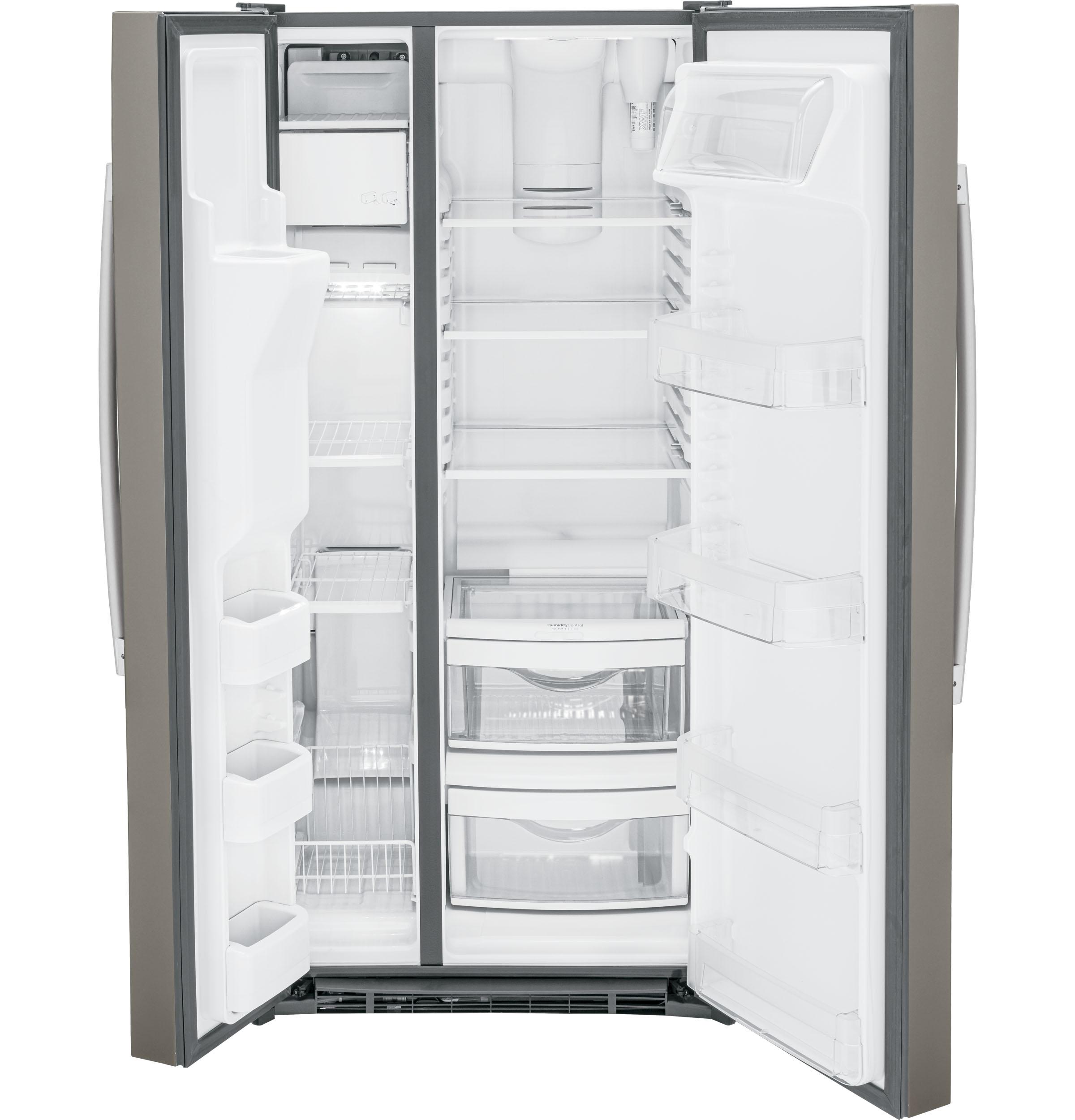 GSS23GMPES GE® 23.0 Cu. Ft. Side-By-Side Refrigerator