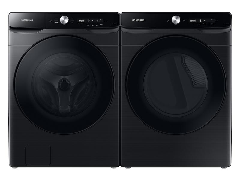 7.5 cu. ft. Smart Dial Electric Dryer with Super Speed Dry in Brushed Black