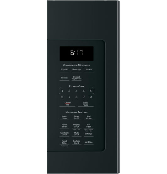 JVM6172DKBB GE® 1.7 Cu. Ft. Over-the-Range Microwave Oven