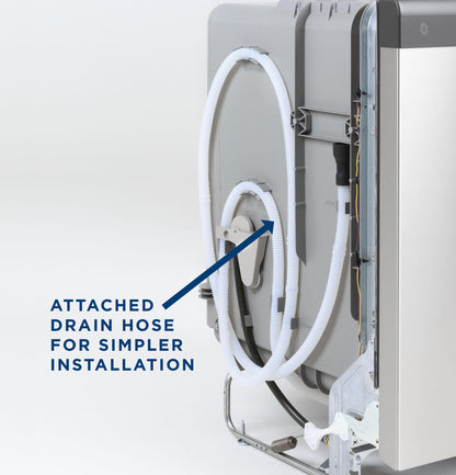 GDF535PGRWW GE® ENERGY STAR® Dishwasher with Front Controls