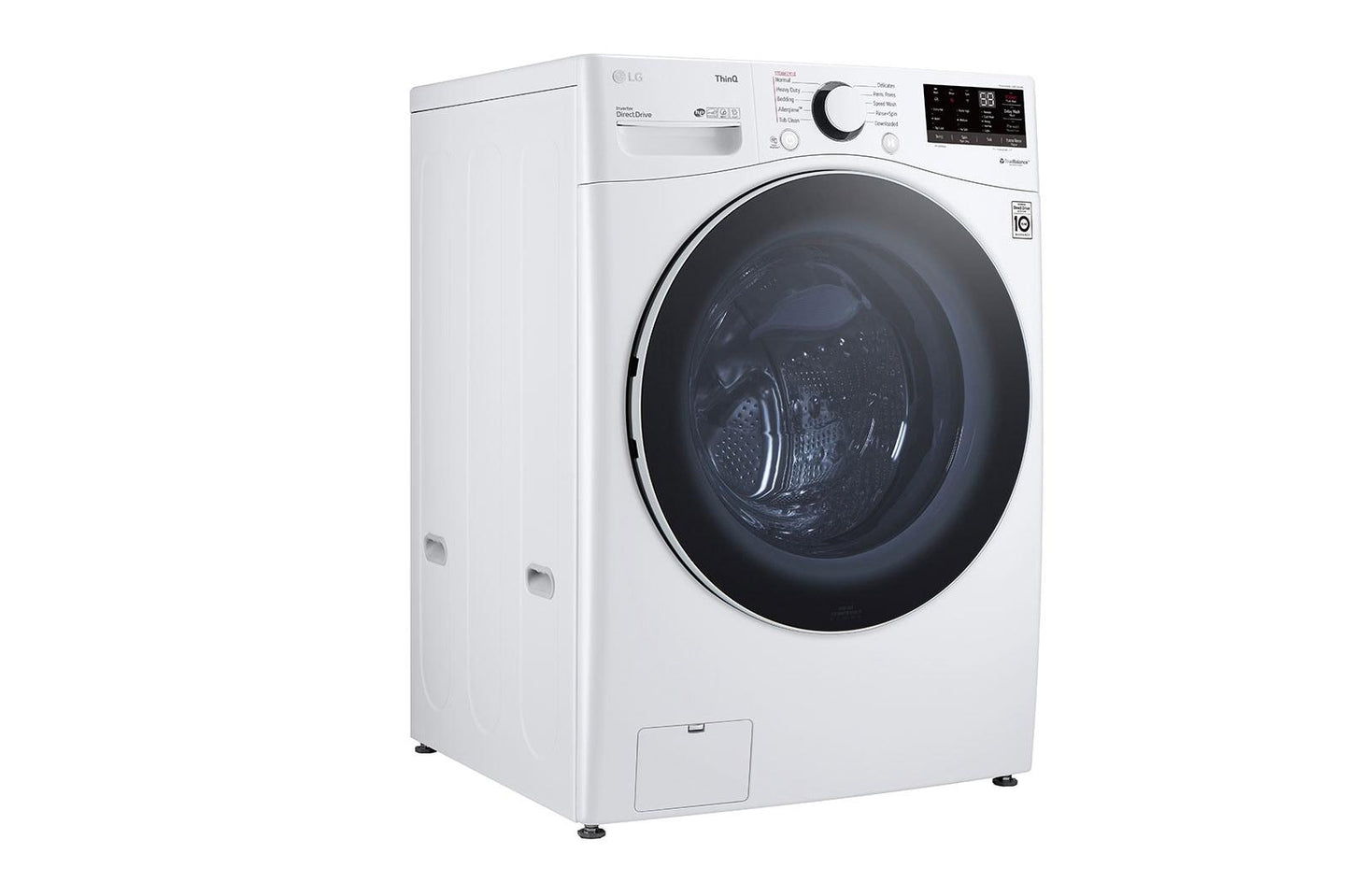 4.5 cu. ft. Ultra Large Capacity Smart wi-fi Enabled Front Load Washer with Built-In Intelligence & Steam Technology