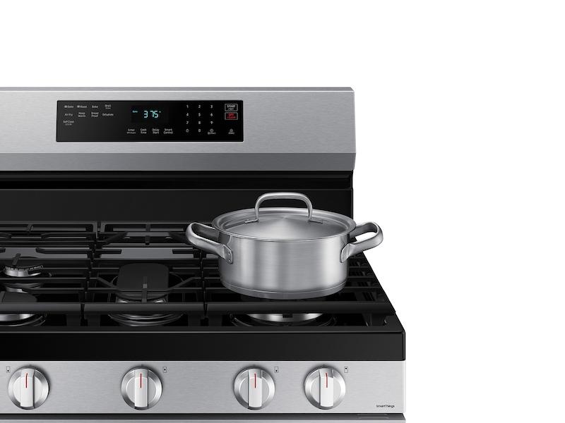 Samsung 6.0 cu. ft. Smart Freestanding Gas Range with No-Preheat Air Fry