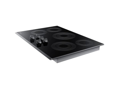 Samsung NZ30K6330RG 30" Smart Electric Cooktop in Black Stainless Steel
