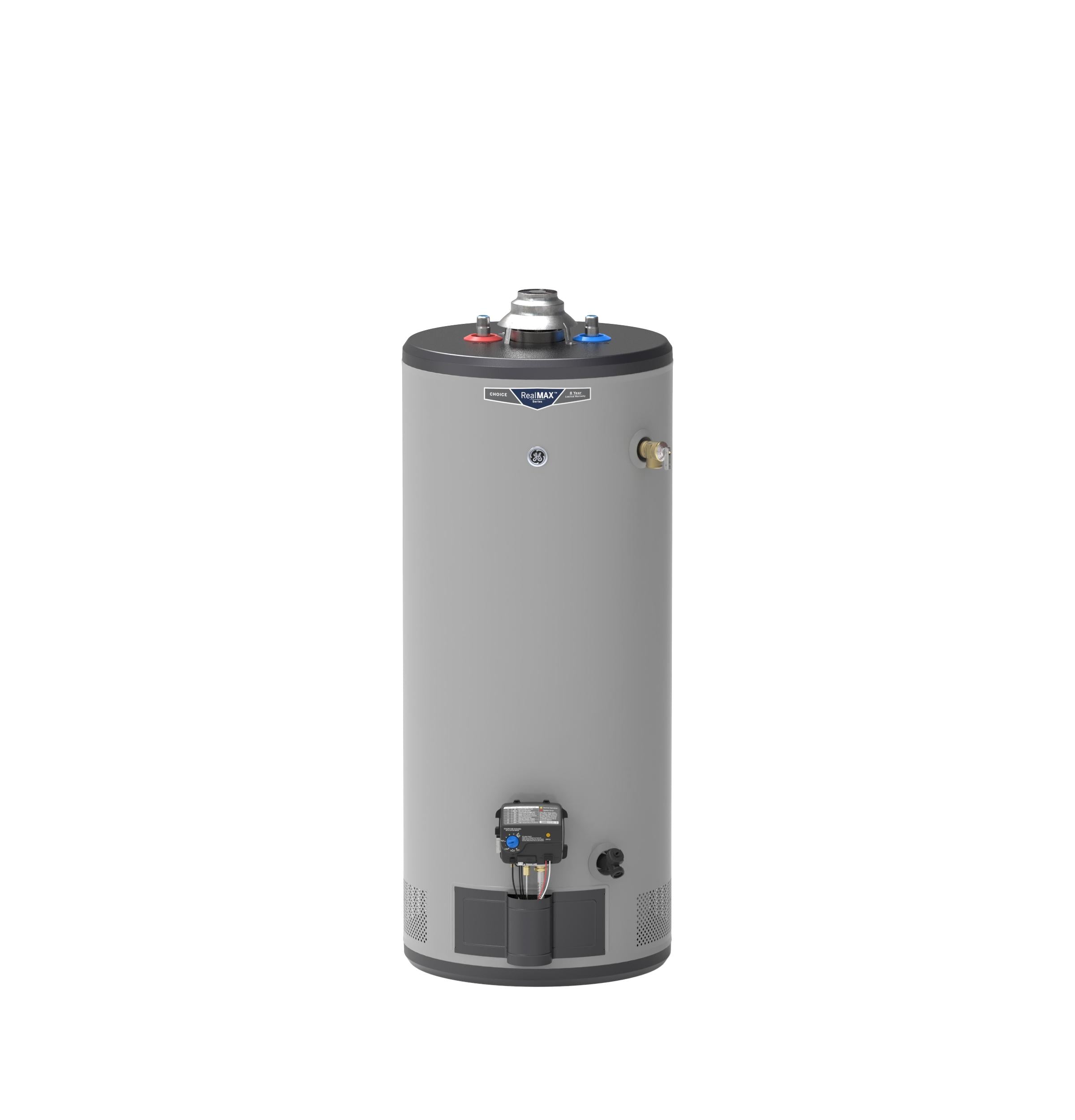 GE RealMAX Choice 30-Gallon Short Liquid Propane Atmospheric Water Heater